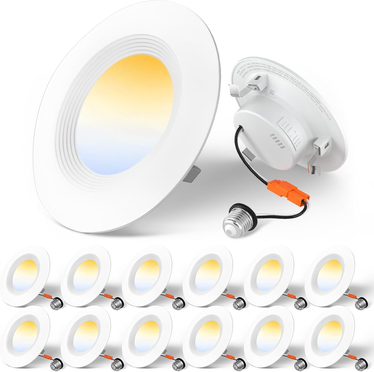 Amico 4 inch 3CCT LED Recessed Lighting for Versatile Spaces