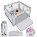 Costzon Foldable Playpen for Babies - Safe Indoor Outdoor Fun