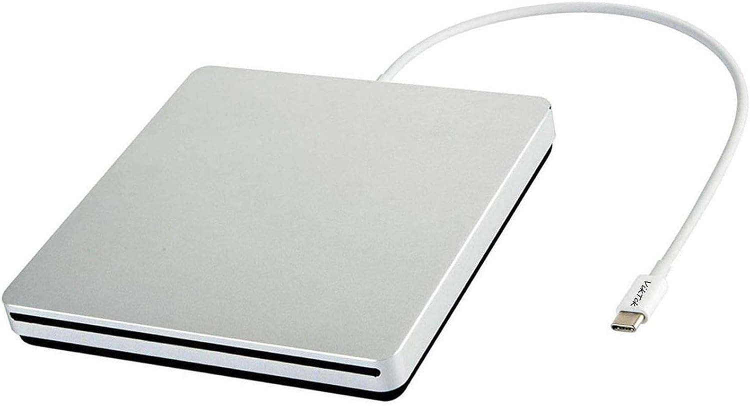 VikTck Ultra Slim External CD Drive - Burner for Mac & Windows