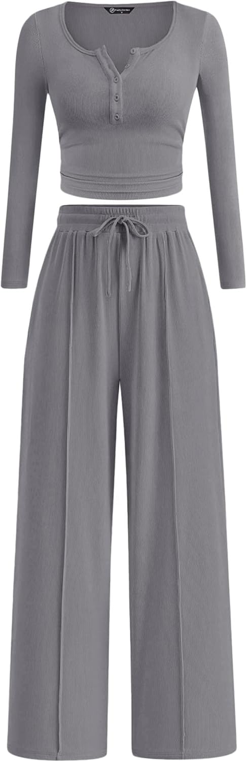 PRETTYGARDEN Women's Trendy 2 Piece Lounge Sets for Fall 2025