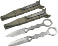 Tactical Fixed Blade Knife 2-Pack - Compact EDC Pair