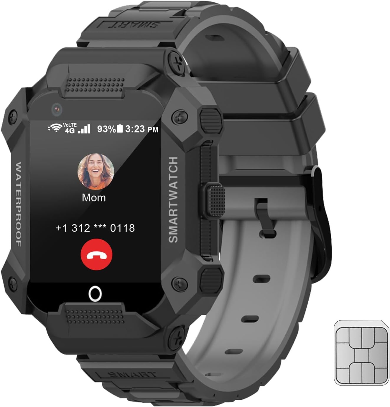 Getfitsoo 4G Kids Smartwatch: GPS, Video Calls, SOS, Pedometer