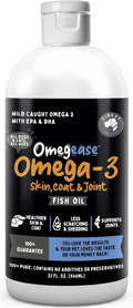 Omegease Fish Oil for Dogs & Cats - Omega 3 for Skin, Coat & Joints