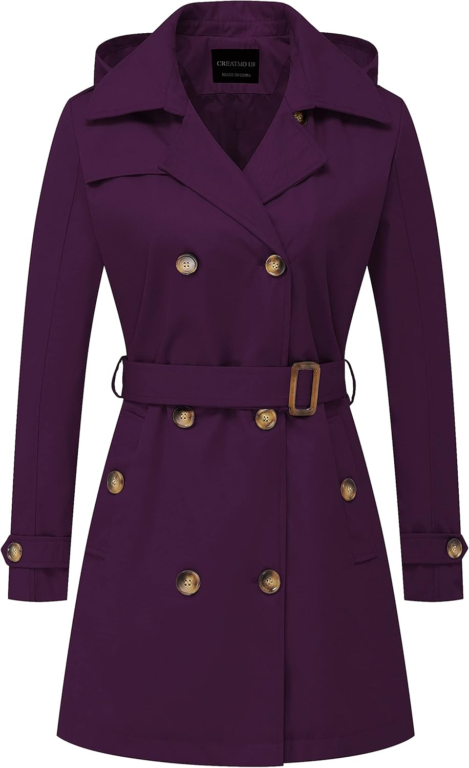 CREATMO US Women's Trench Coat: Stylish, Durable, and Practical