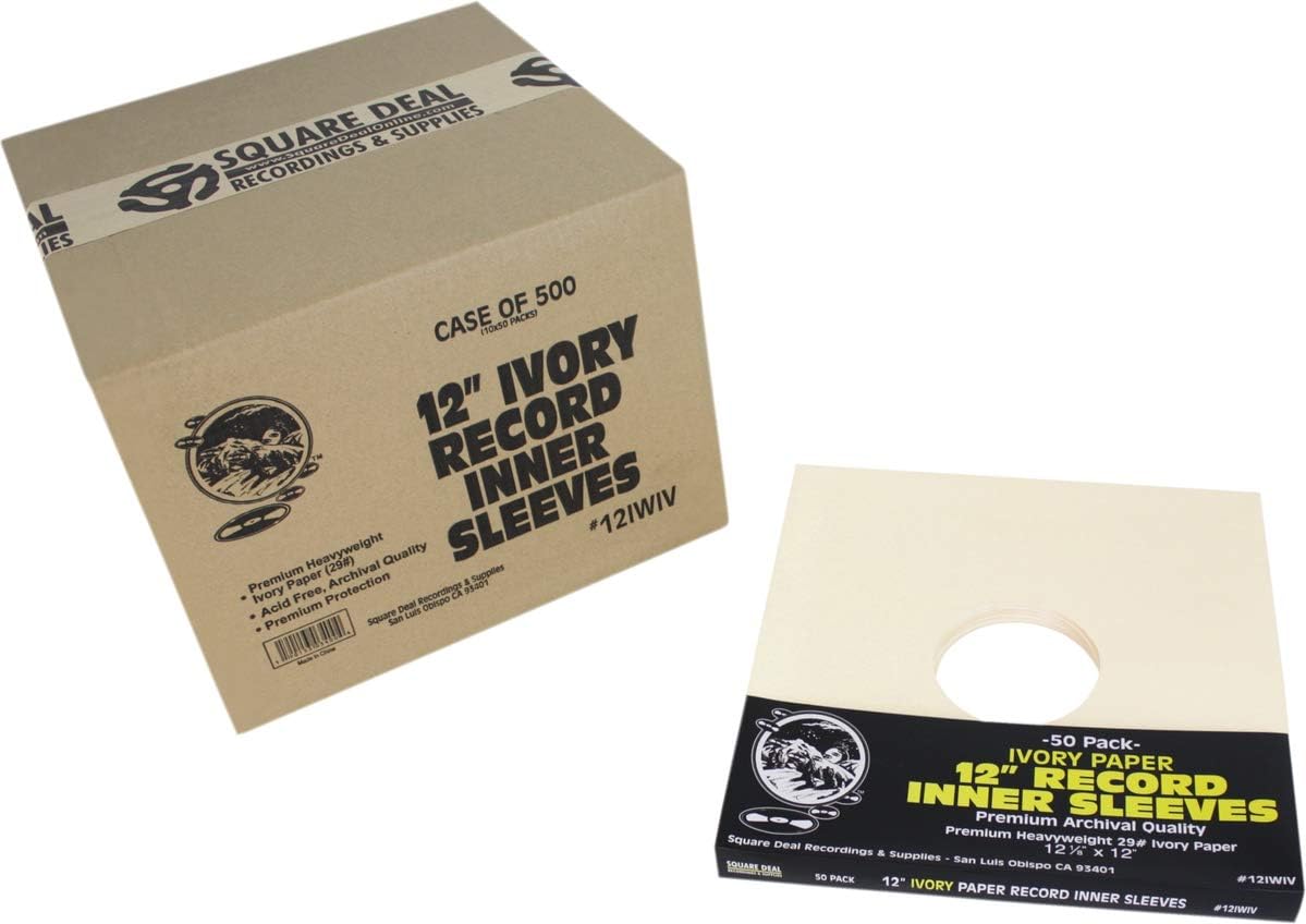 500 Ivory Paper Super Heavyweight Record Inner Sleeves Review