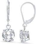 925 Sterling Silver Gemstone Earrings for Women - Timeless Dangle