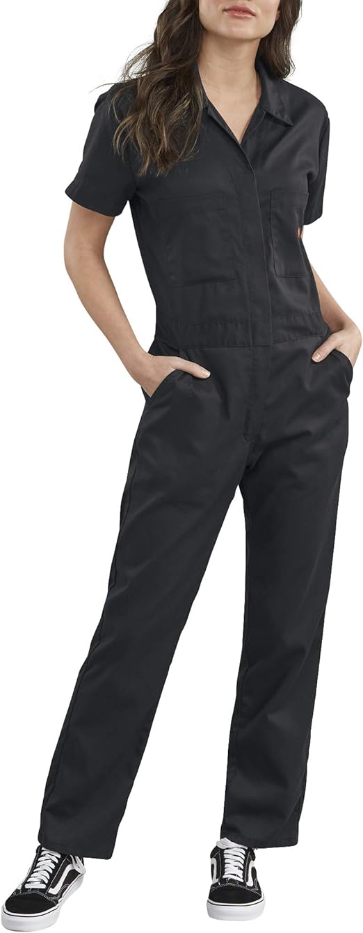 Dickies Women's Short Sleeve Flex Coverall for Comfort and Style