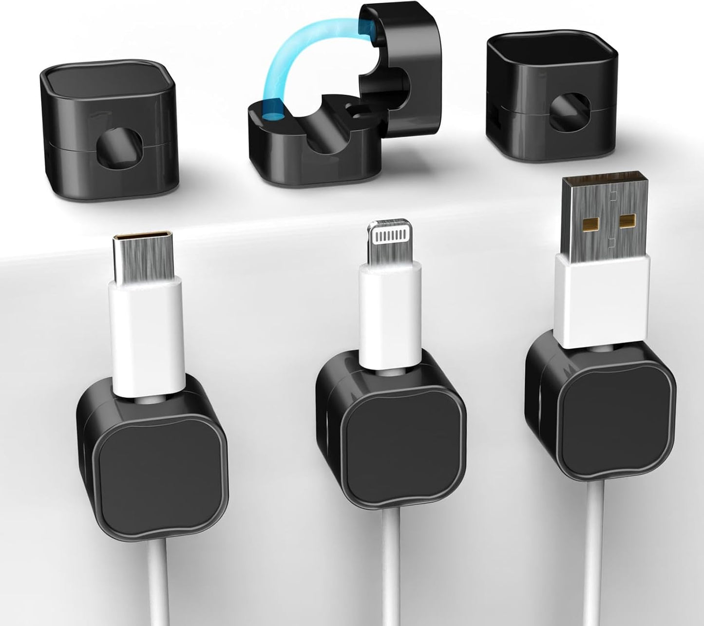 Magnetic Cable Clips: Keep Cords Neat & Tidy!