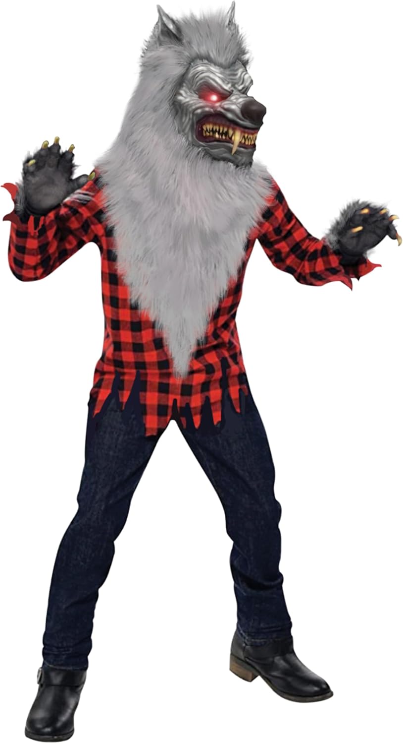 Transform Your Child with the Spooktacular Werewolf Costume Set