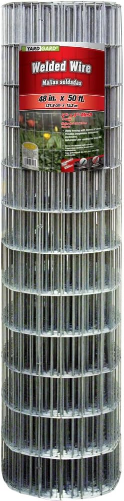 YardGard Welded Wire 2X4 Inch Mesh for Animal Enclosures