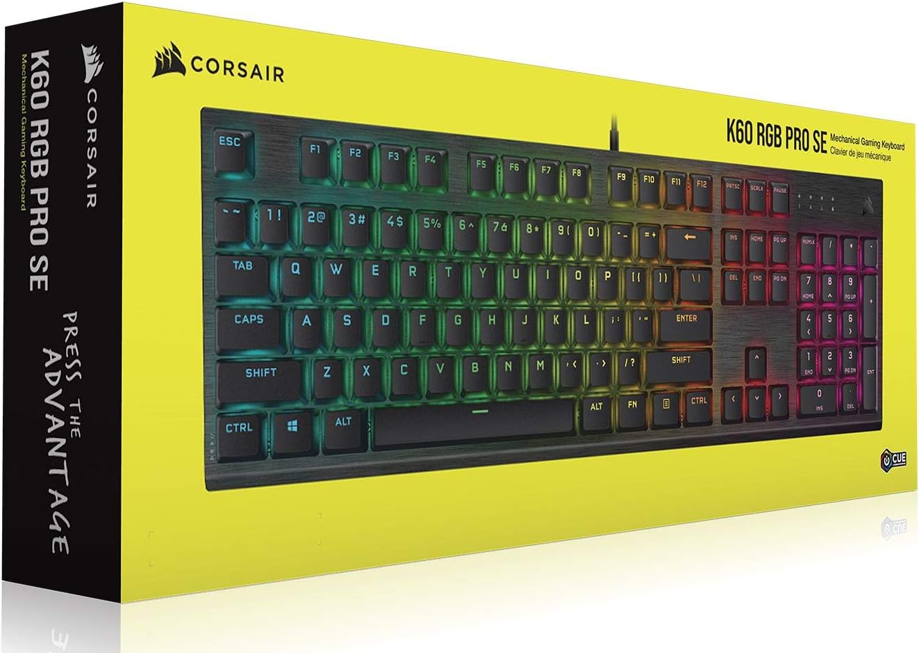 Corsair K60 RGB Pro SE Mechanical Gaming Keyboard Review