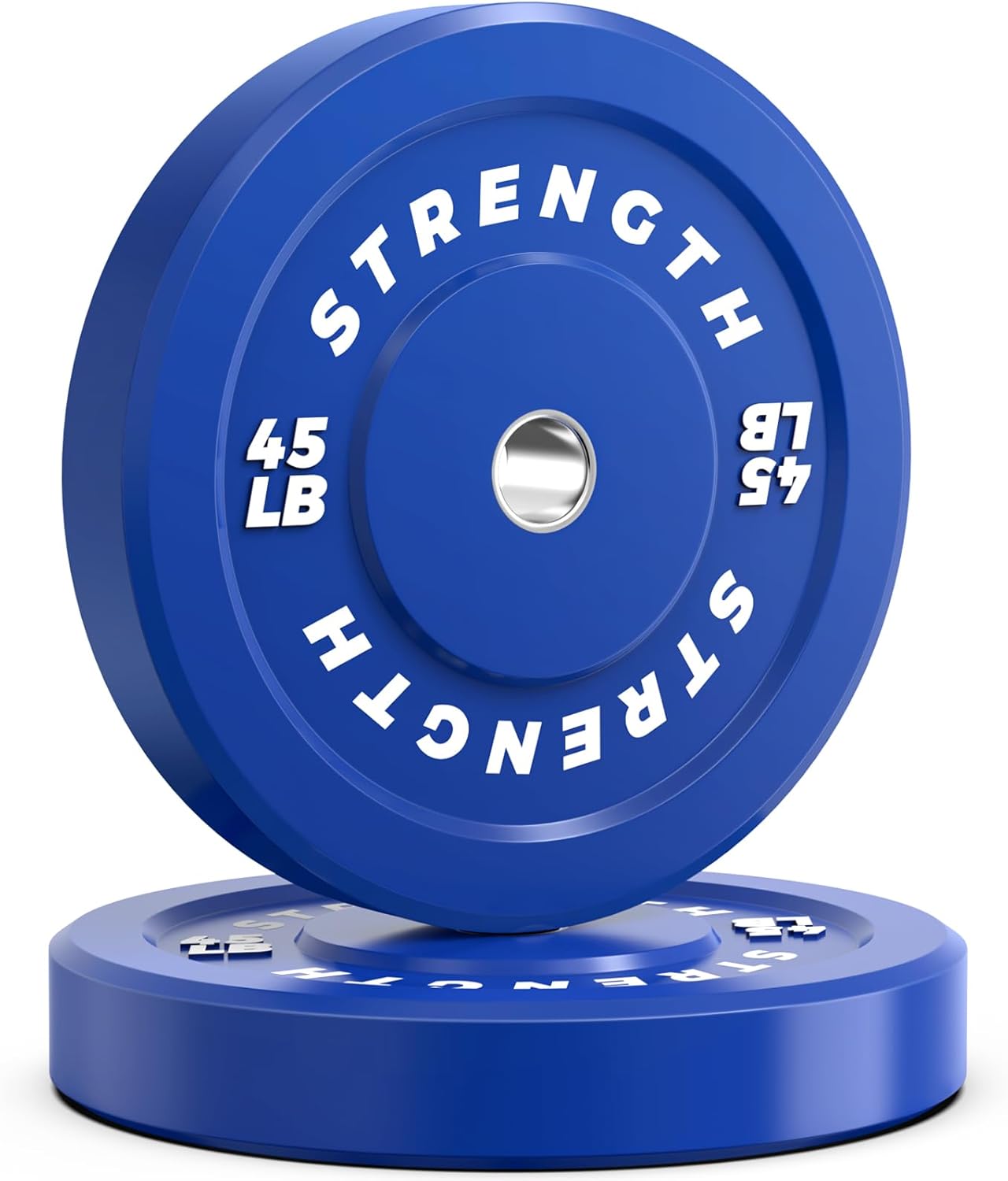 Olympic Rubber Bumper Weight Set for Home Gym Strength Training
