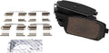 TRQ Rear Brake Pads Ceramic for 2007-2010 Kia Rondo Vehicles
