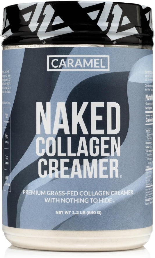 Caramel Collagen Creamer - Support Hair, Skin, Nails - 40 Servings