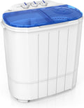 ROVSUN Mini Twin Tub Washer: Wash & Spin Anywhere!