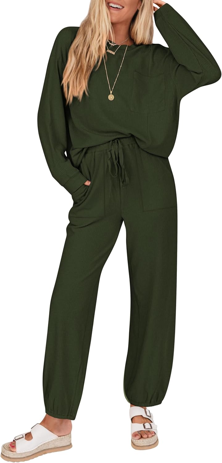 KIRUNDO Lounge Sets for Women: Comfy Travel and Postpartum Wear