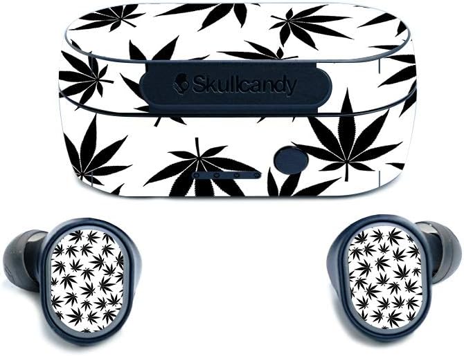 MightySkins: Pot Leaves Black Skin for Skullcandy Sesh
