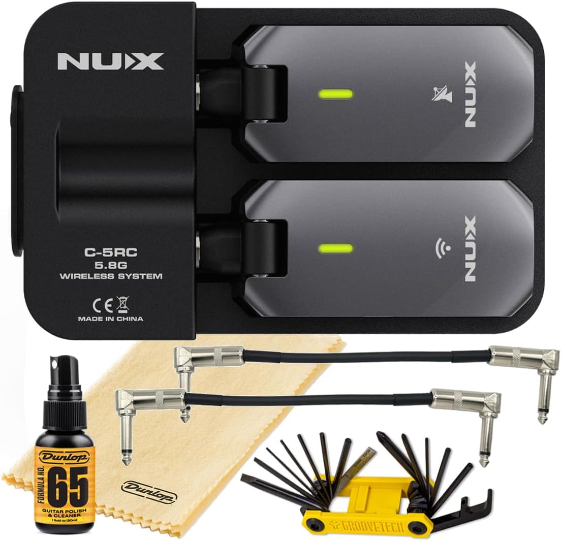 NUX C-5RC Wireless Guitar System for Seamless Performance