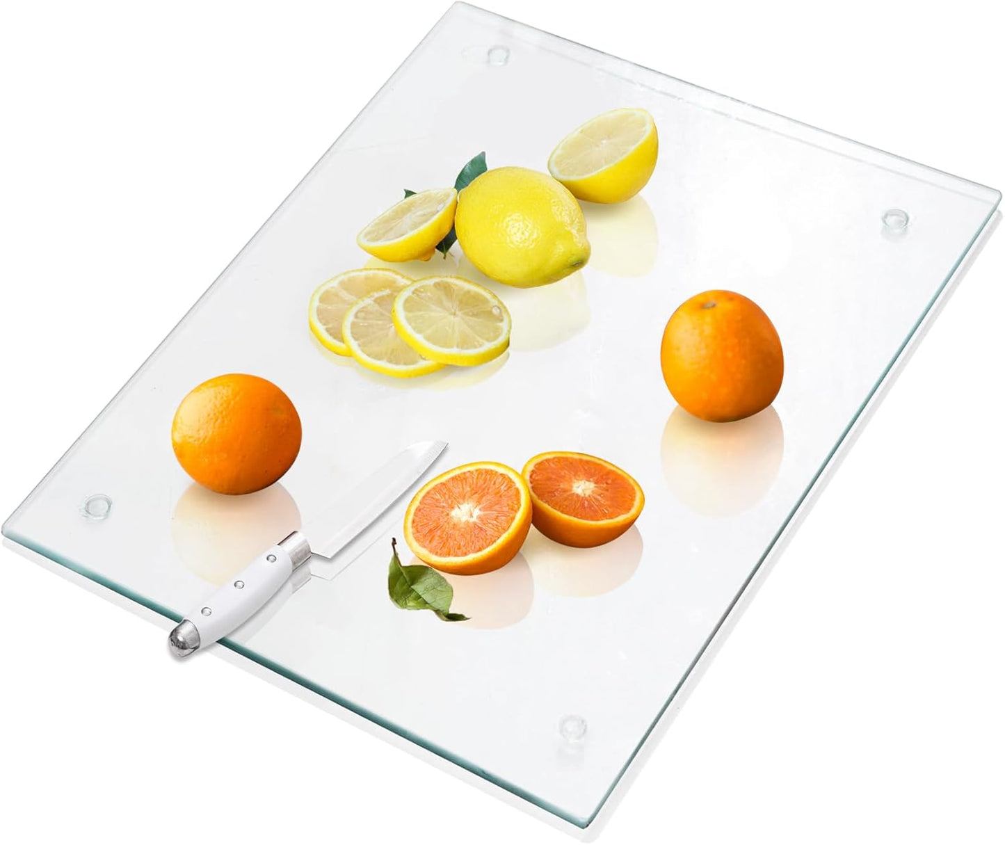 VASUHOME Tempered Glass Cutting Board - Durable and Versatile