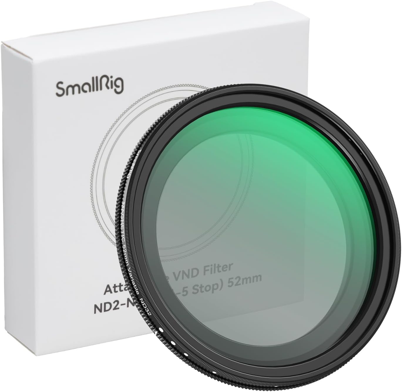 SmallRig 52mm Magnetic Variable ND Filter for Photographers