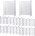 24 x 36 in Trifold Poster Boards 24 Pack - White Presentation Boards