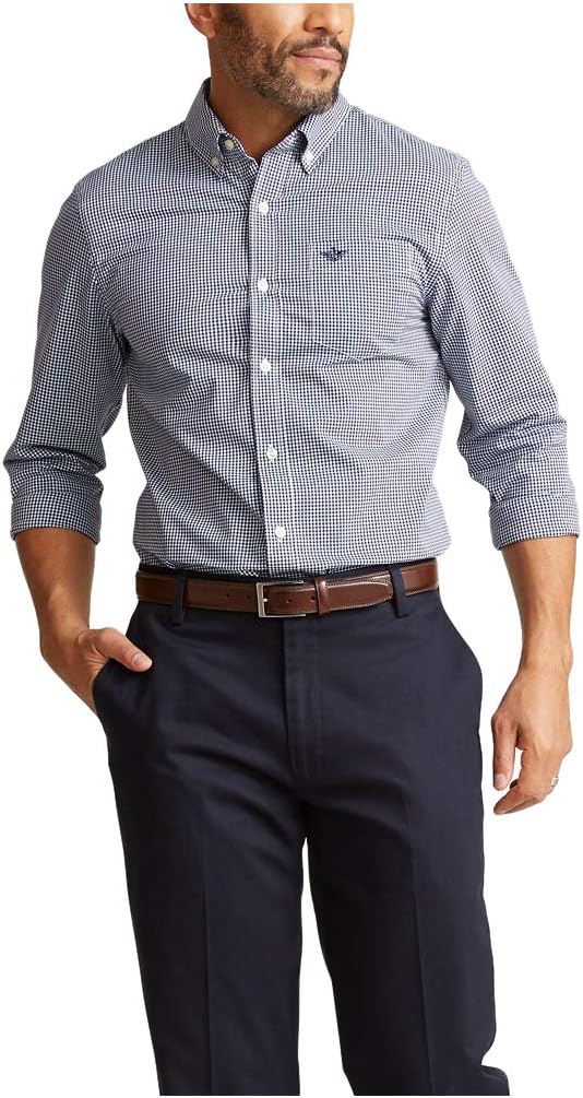 Dockers Men's Classic Fit Long Sleeve Comfort Flex Shirt Review