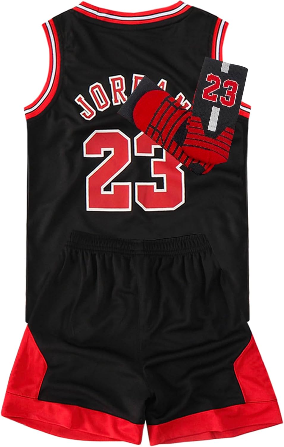 Kids Basketball Jerseys Uniform Set for Youth - 3-Piece Outfit