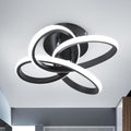 CANOE Modern LED Ceiling Light Fixture - Cool White Small Hallway