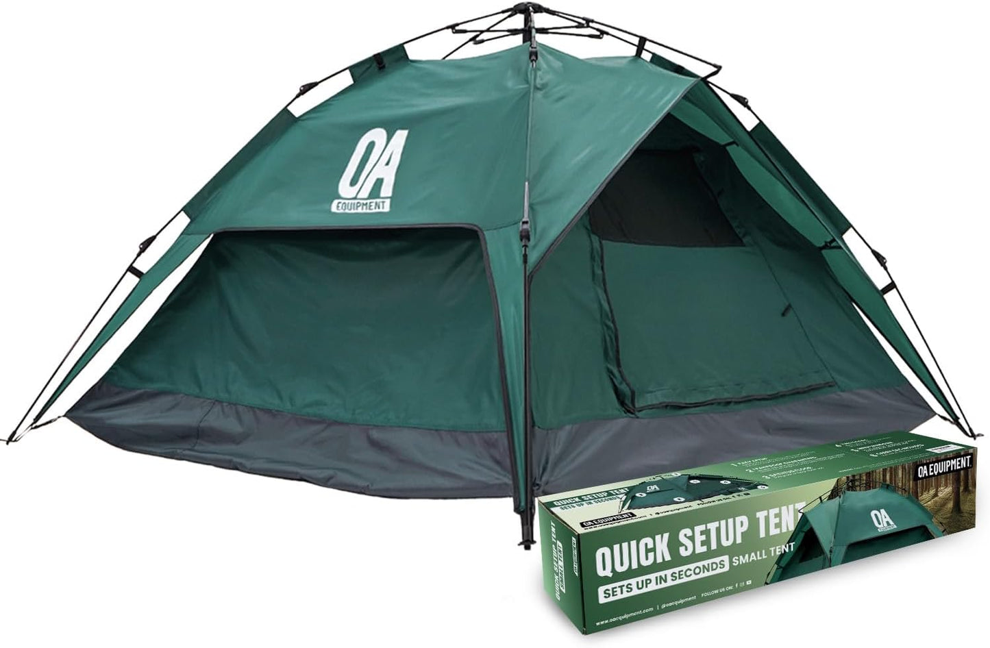 Quick Setup Waterproof 2/3 Person Camping Tent by OA Equipment