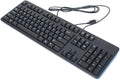 DELL 2GR91 Slim Black USB 104-Key Keyboard - Slim Ergonomic Design