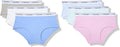 Calvin Klein Girls Cotton Hipster Underwear 6-Pack - Comfortable