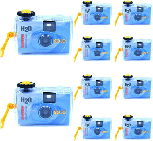 Waterproof Disposable Camera - 400 Speed Film, 27 Shots