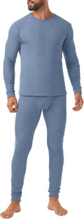 Askdeer Long Johns Thermal Underwear for Men - Fleece Lined Warmth