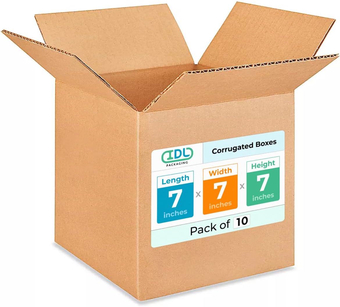 IDL Packaging B-777-10 Cube Corrugated Shipping Boxes Review