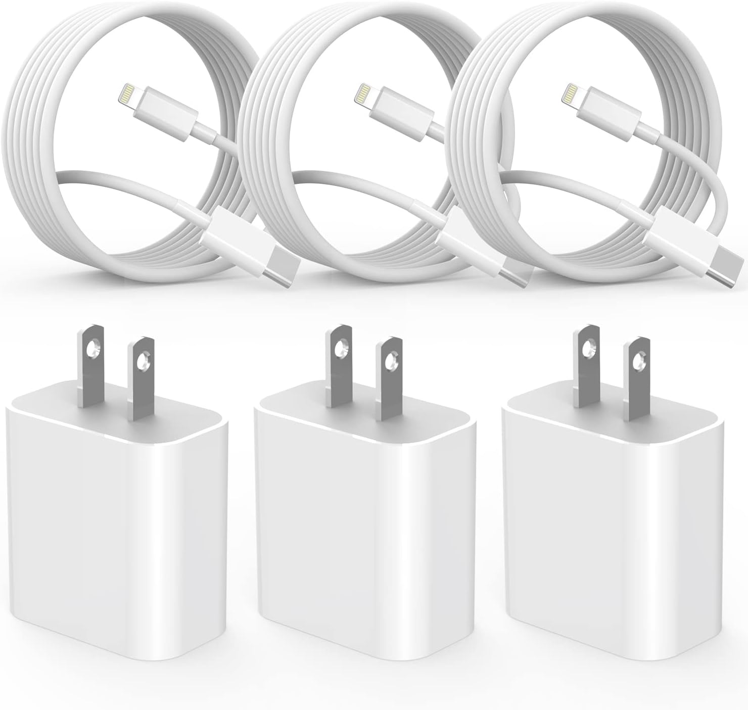 3Pack Fast Charging iPhone Cable Set - Articona