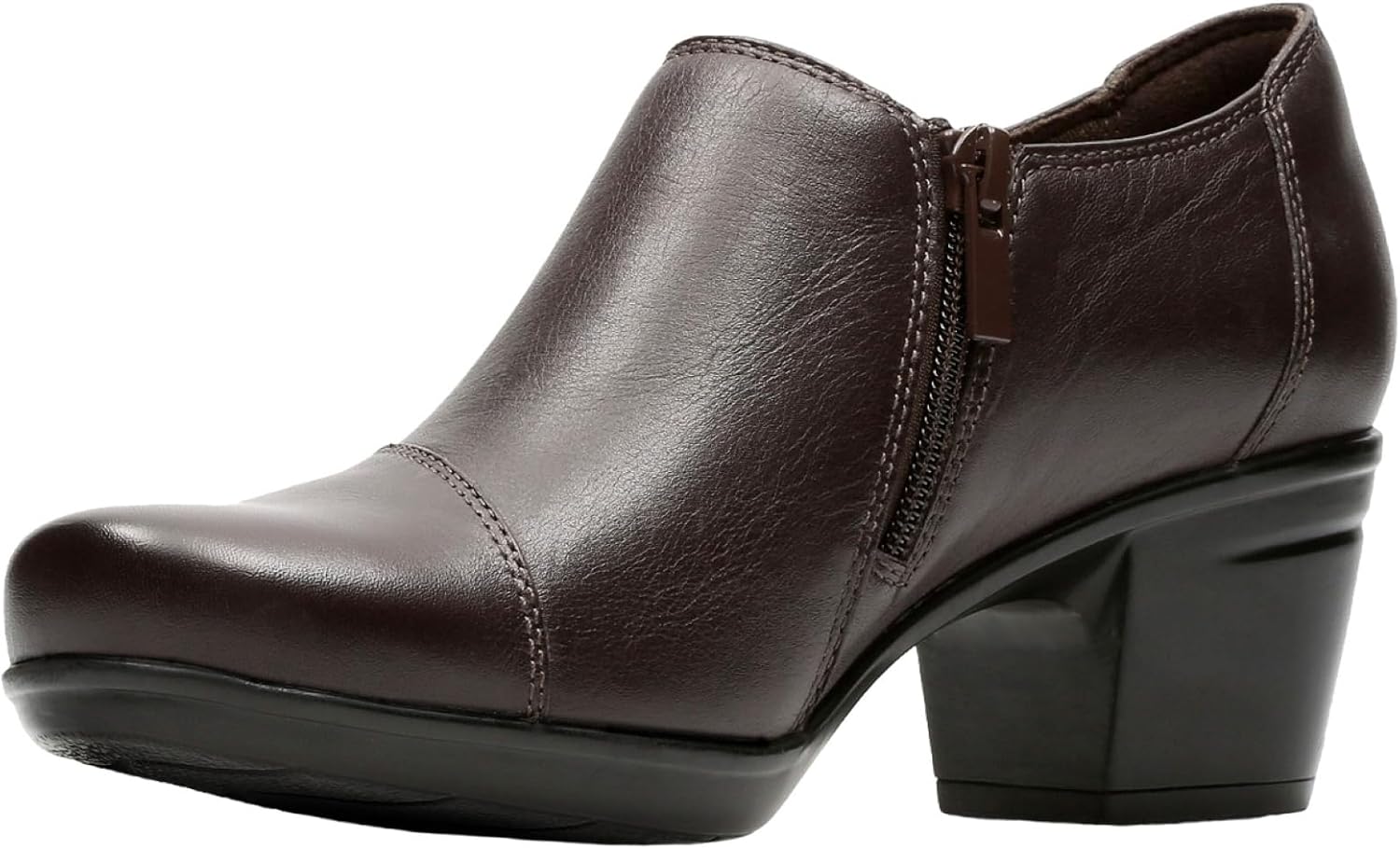 Clarks Emslie Warren Zipper Ankle Boot for Stylish Comfort