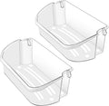2 PACK Upgraded 240356402 Refrigerator Door Bin Replacement - Fit Top