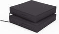 Patio Chair Cushions 22 x 22 x 4 in Grey - Set of 2 Comfortable