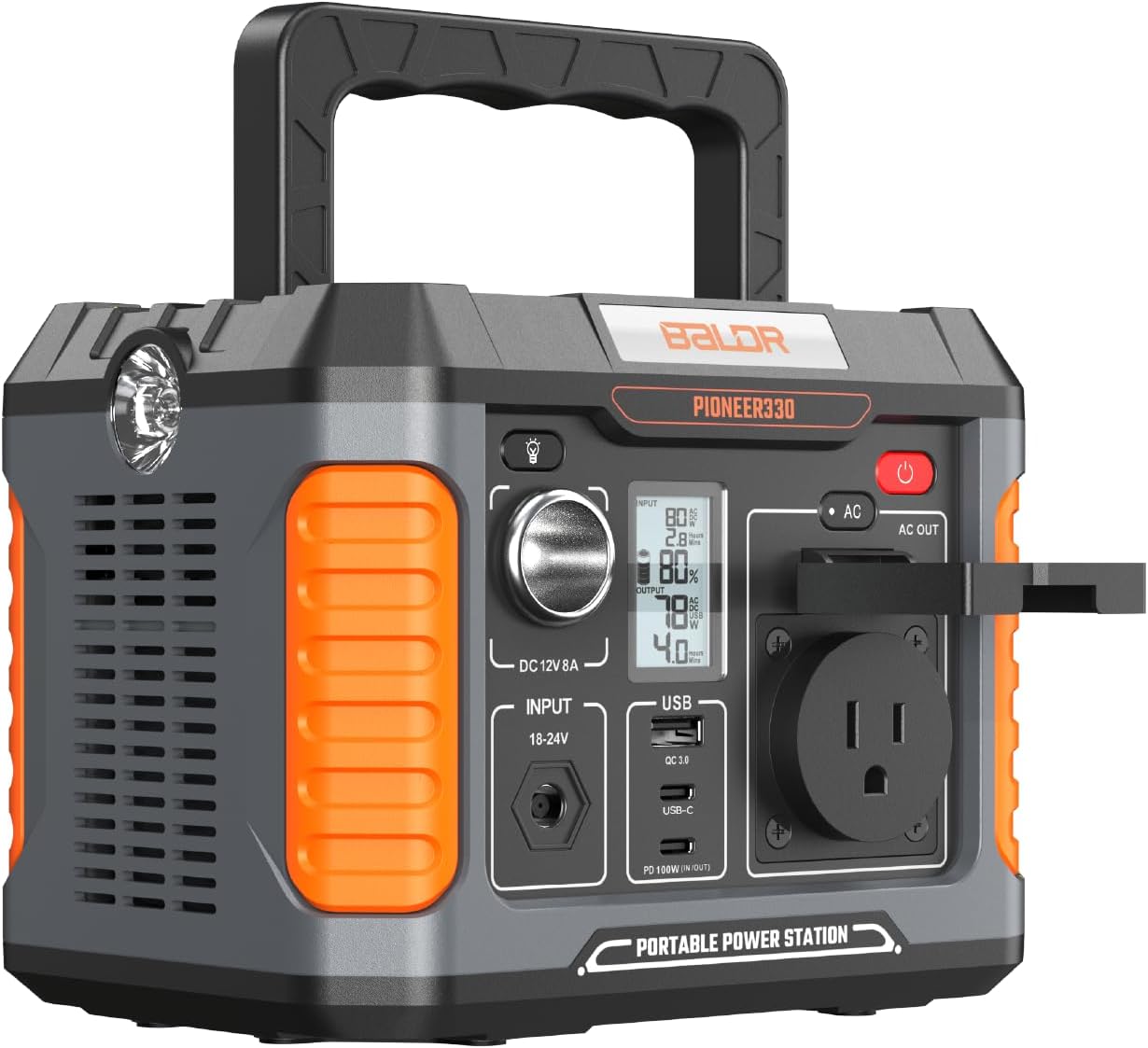Compact Power Bank for Outdoor Adventures | 330W | 288Wh