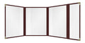 Goodsmart Restaurant Menu Covers 25 Pack Burgundy 4-Page/8-View