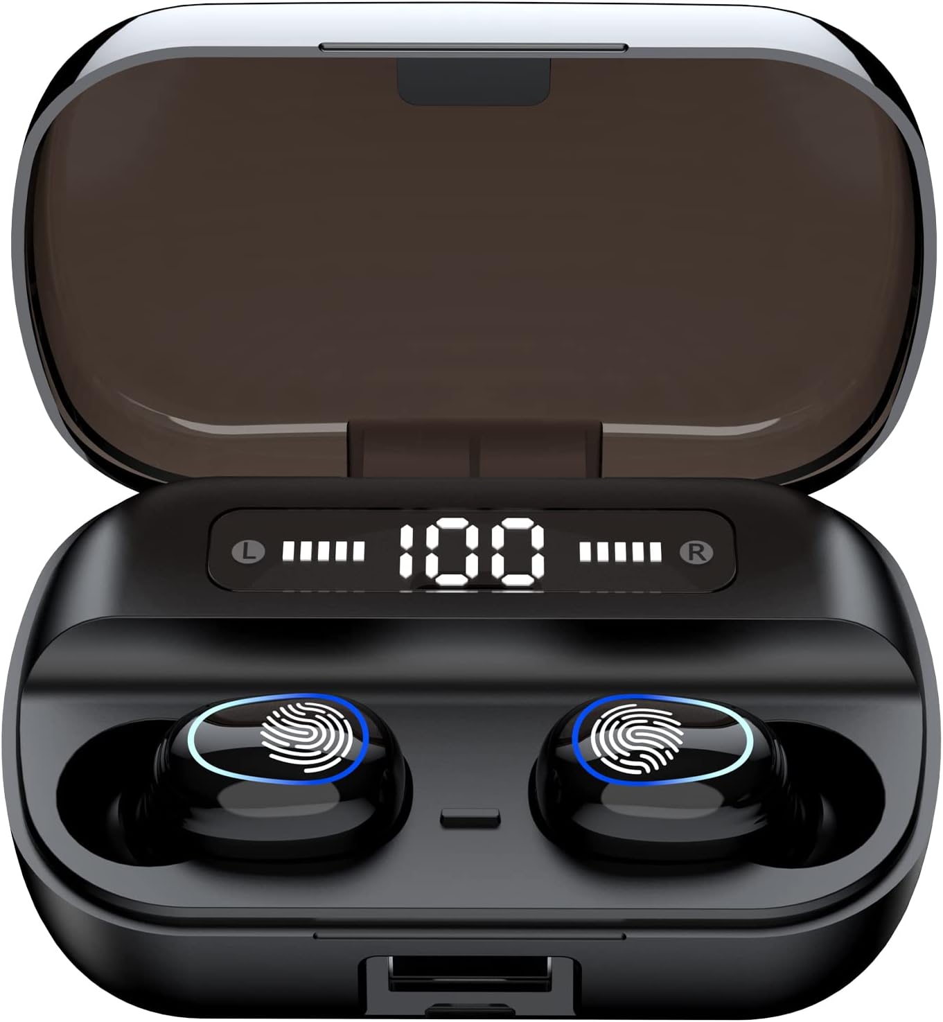 Kinganda Wireless Earbuds: HD Sound, Noise Cancelling Mic