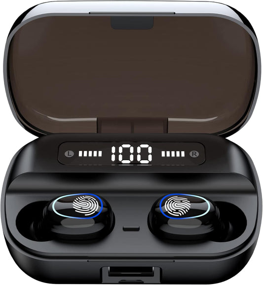 Kinganda Wireless Earbuds: HD Sound, Noise Cancelling Mic