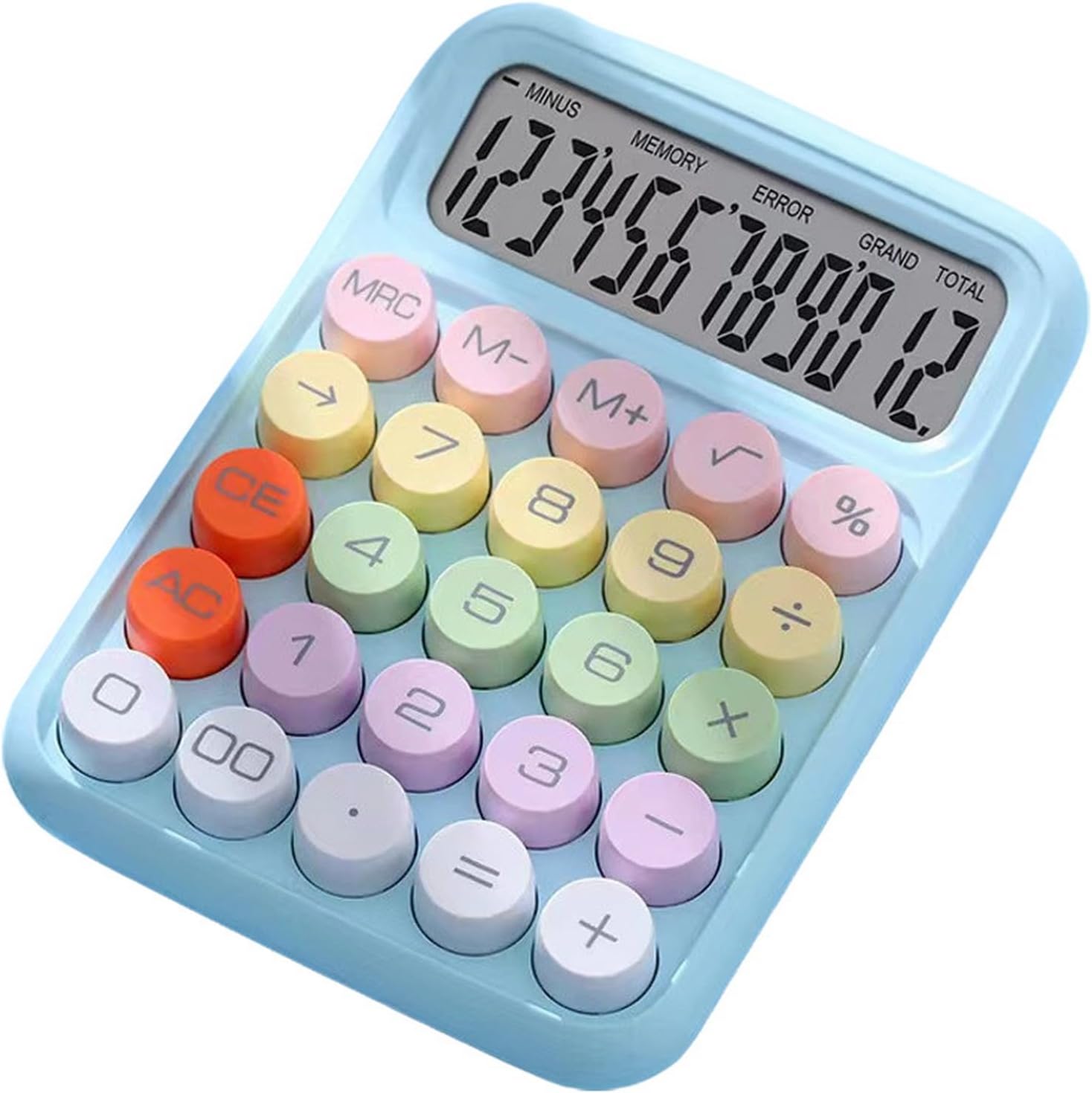 12-Digit Colorful Candy Calculator for Home & Office