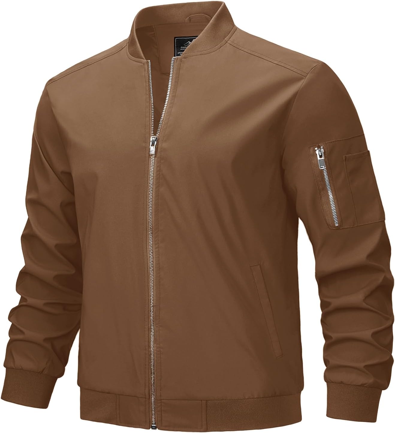 MAGNIVIT Men's Lightweight Bomber Jacket for Casual Wear