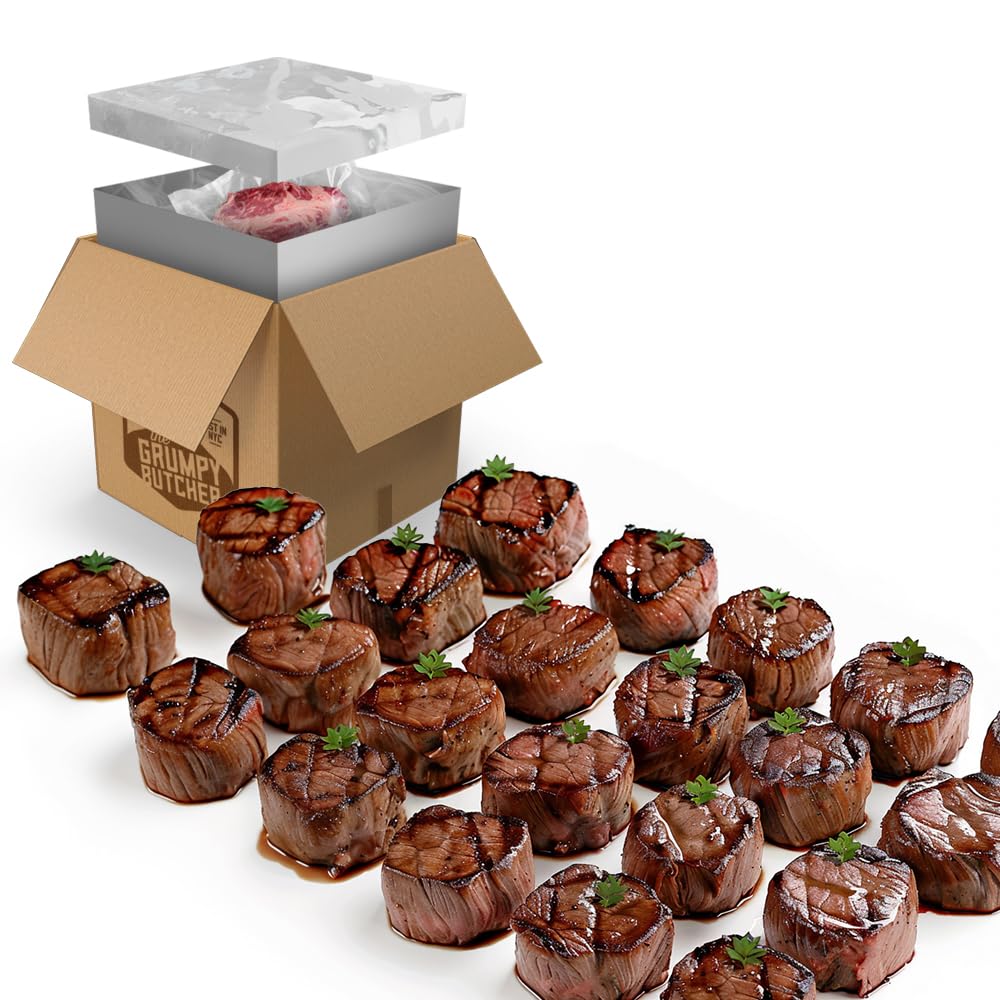 Grumpy Butcher Large Filet Mignon Steaks - Premium Quality Cuts