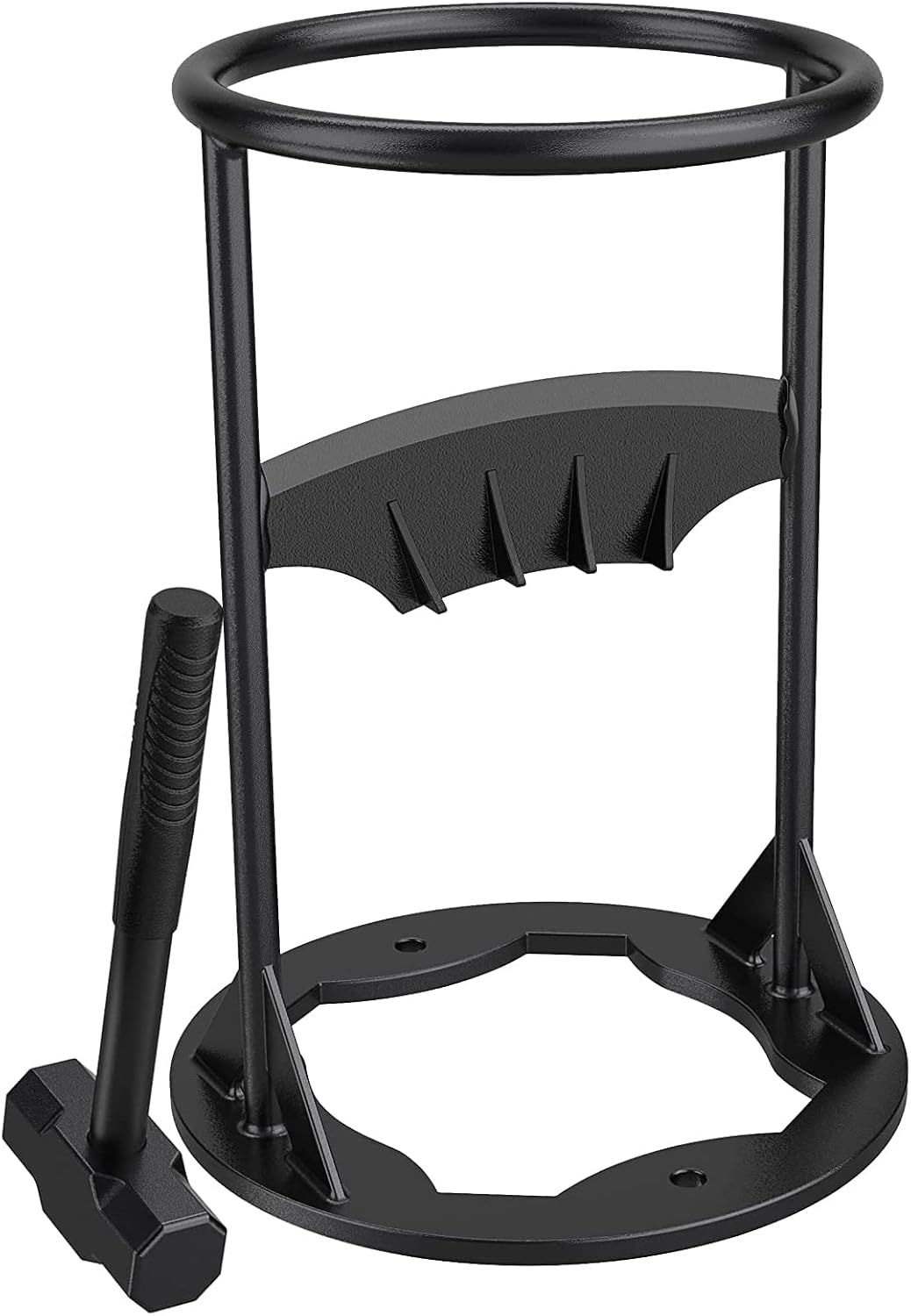 Wood Splitter with 4 Lbs Sledge Hammer - Safe Kindling Tool