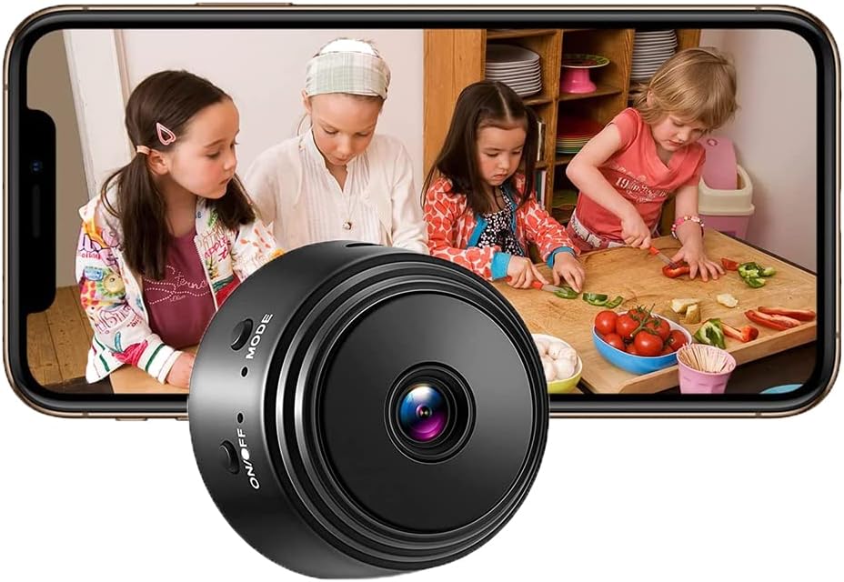 Mini HD Nanny Cam w/ Motion Detection - ELEFOCUS