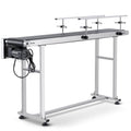 Belt Conveyor 59 x 7.8 in Motorized PVC Belt - Heavy Duty Conveyor