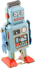 Wind Up Vintage Robot Retro Classic Clockwork Spring Toy - Retro Charm