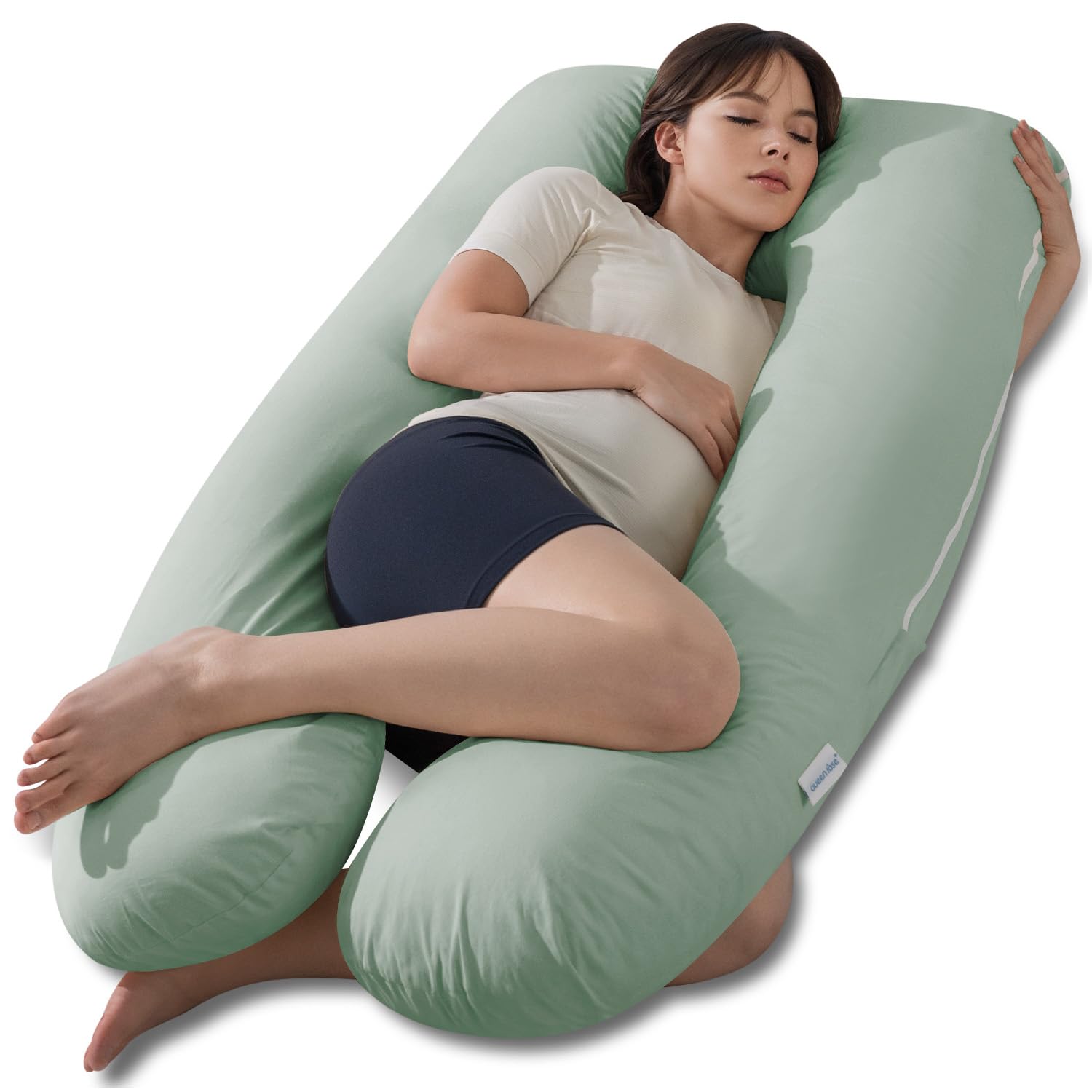 QUEEN ROSE U Shaped Pregnancy Pillow for Ultimate Comfort